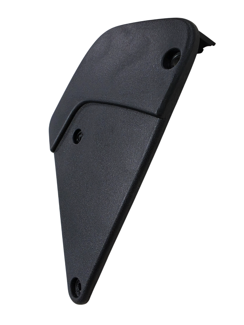 Left Front Black Pedal Leg End Cover