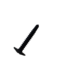 #8 X 1" FOOT SCREW