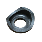 Plastic Spacer 0.9" x 2" x 0.85" Black
