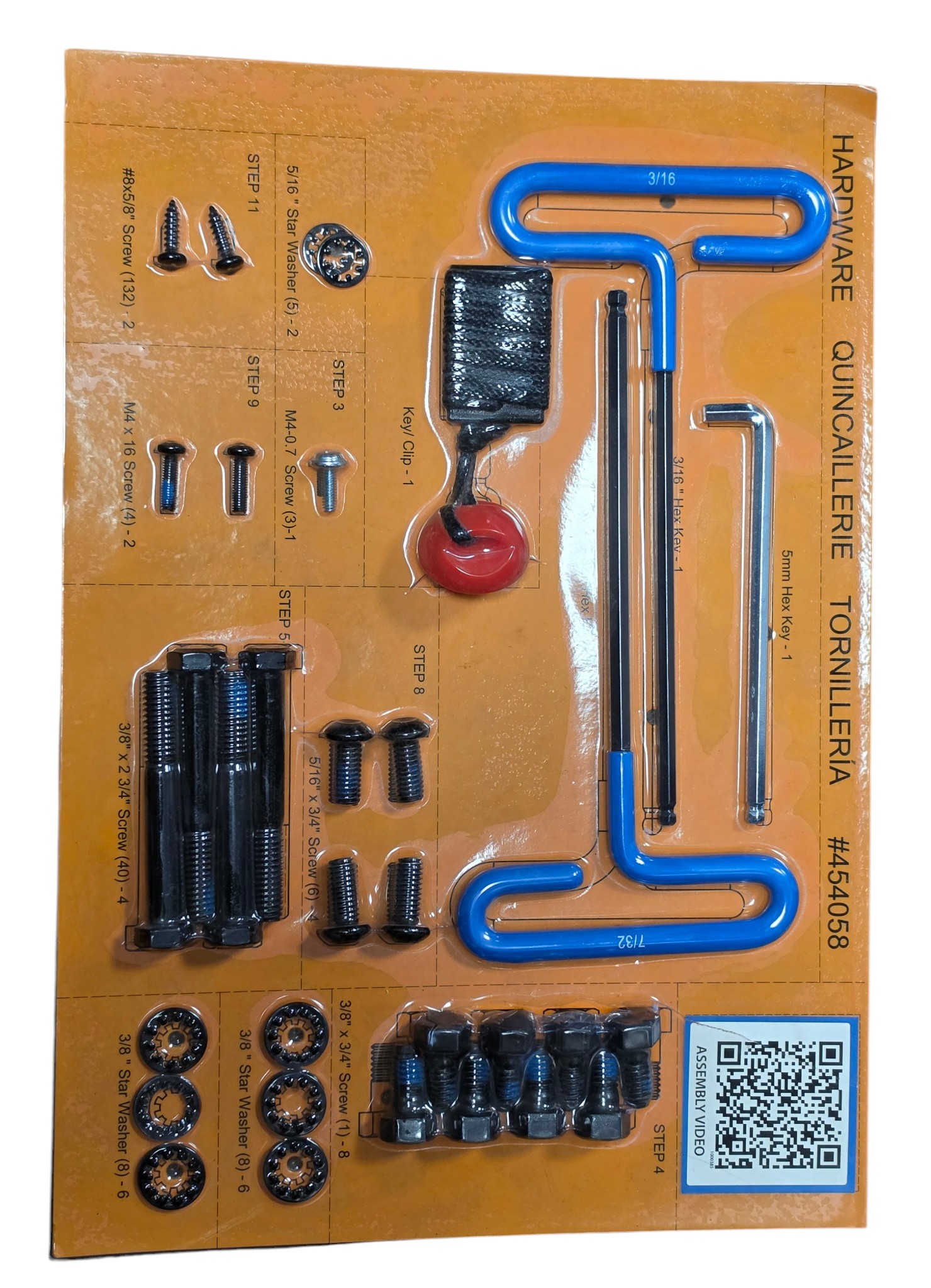 HARDWARE KIT, NOTE